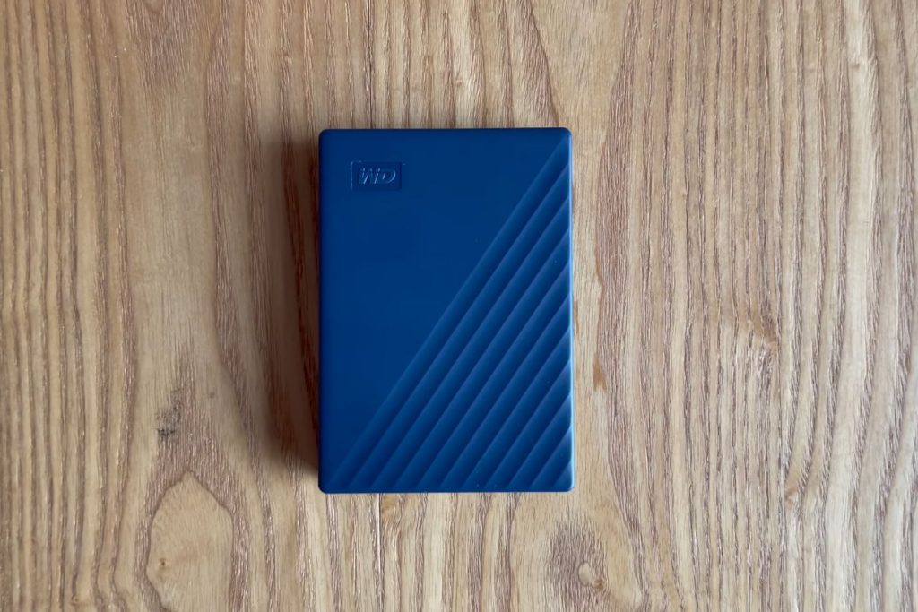 Portable external hard drive
