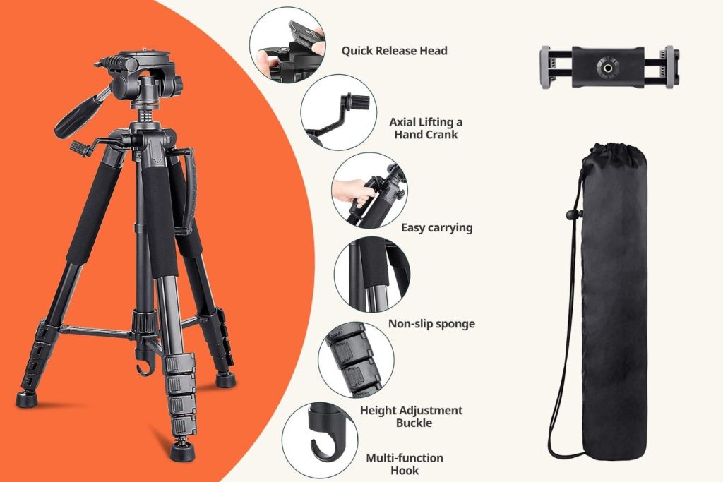 Travel tripod