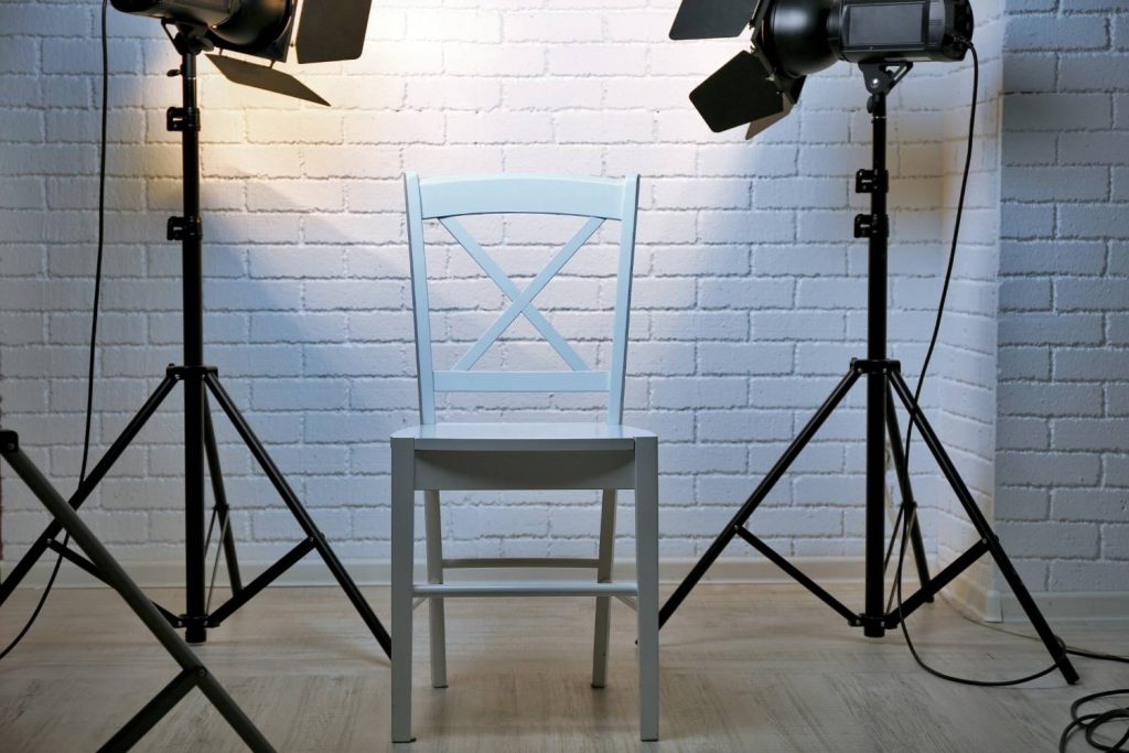 You begin to build a photo studio in your house without realizing it