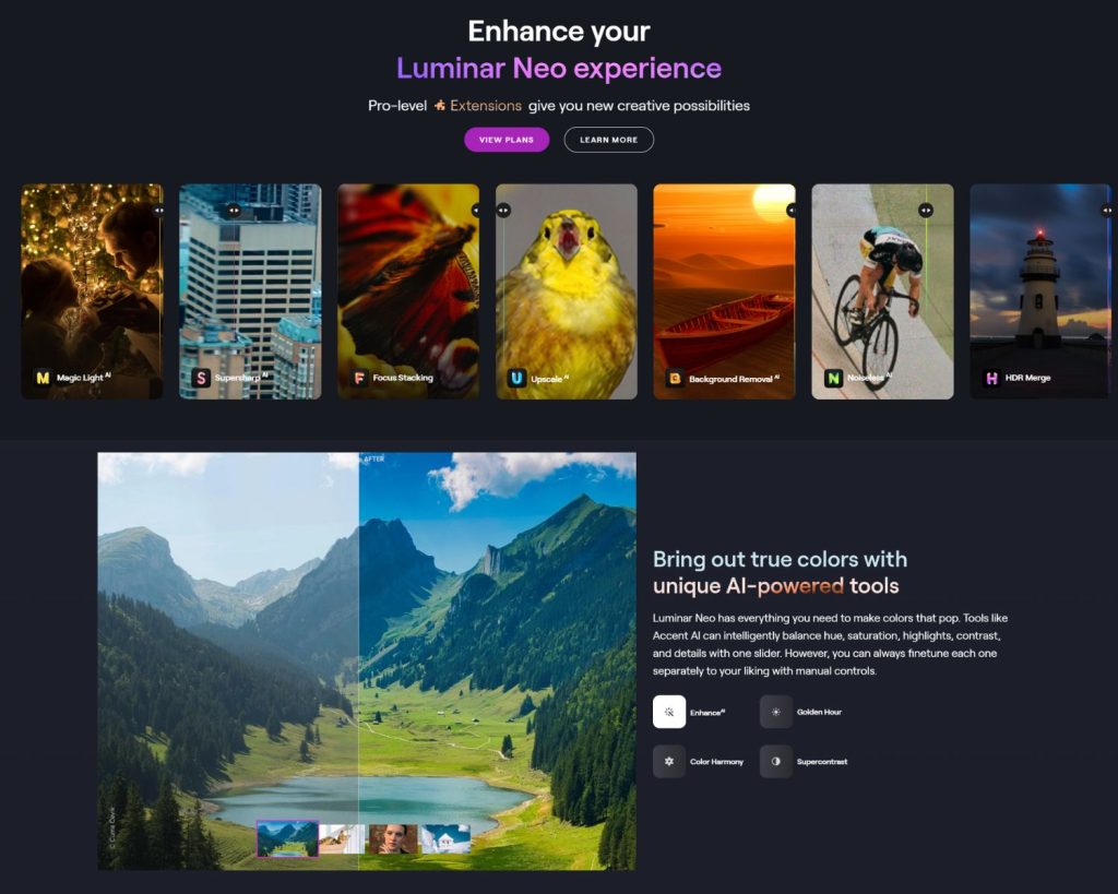 Luminar NEO Experience